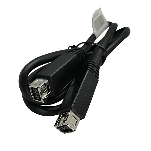 Firewire Premium Durable Cable 800 IEEE1394B 9 Pin to 9 Pin Male to Male 6 Ft (2.3FT)
