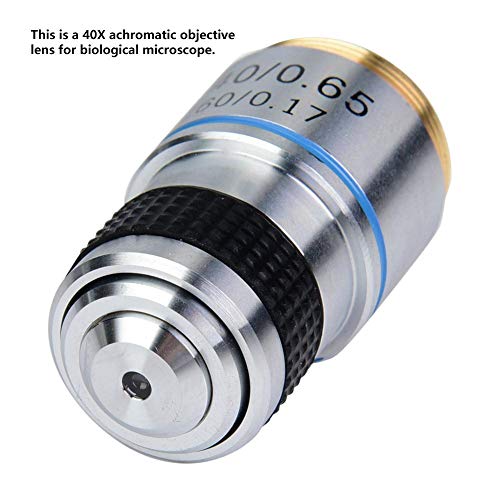 Achromatic Objectives Lens, 40X 160/0.17 Durable Biological Microscope Achromatic Objectives Lens Replacement Accessories for Biological Microscope - Thumbnail 6