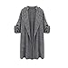 Women Cardigan,Haoricu Womens Open Front Trench Coat Long Cloak Jackets Overcoat Waterfall Cardigan Gift