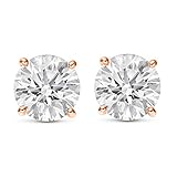Near 1 Carat Total Weight White Round Diamond