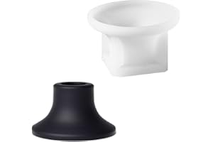 BOOWAN NICOLE Candlestick Holder Cement Silicone Mold Taper Candle Holder Concrete Molds Creative Design Ornaments Molds (SH0972)