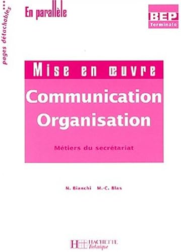 Download Communication-Organisation Terminale BEP secrétariat 2 volumes PDF