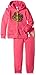 Hello Kitty Toddler Girls' 2 Piece Hooded Fleece Active Set, Pink 85692, 4T