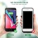 Battery Case for iPhone 8/7,Upgraded 6000mAh Portable Charging Case Protective Battery Pack for Apple iPhone 7/8 Rechargeable Charger Case Extended Backup Bank (4.7 Inch) (Black)