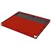 Pop N’ Store Decorative Storage Box with Lid, Collapsible and Stackable, Large Mega Box, Interior Size (9.75”X9.75”X5.75”), Red