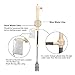 bedee Aquarium Filter Siphon Kit for Aquarium Vacuum Gravel Cleaner with Durable Filter Bag Water Changer Sand Washing for Big and Small Tank-BeigeOperated Gravel Water Filter Cleaner Sand Washerthumb 2