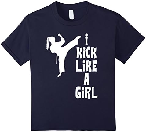 Kids I Kick Like a Girl. 10 Navy