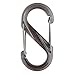 Carabiner Clip, 2-1/32 in, Smoke primary