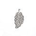 50Pcs Antique Silver Different Design leaves Charms For DIY Jewelry Making