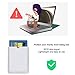 TecUnite 30 Pieces Unisex RFID Blocking Sleeves, Identity Theft Protection Sleeves Including 24 Credit Card Holders and 6 Passport Protectors