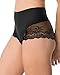 SPANX Women's Undie-Tectable Lace Cheeky Briefs, Soft Nude, Medium