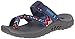 Skechers Women's Reggae-Zig Swag Flip-Flop, Navy, 10