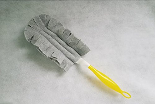 GRAY fleece Duster refill replacement, washable, reusable, eco-friendly