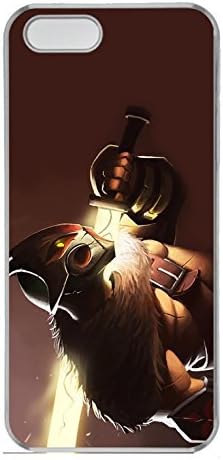 iPhone 5S Case, iPhone 5S Cases - Lightweight Protective Crystal Clear Case Cover for iPhone 5/5s Juggernaut Dota 4 Perfect Fit Clear Back Bumper Case for iPhone 5/5S