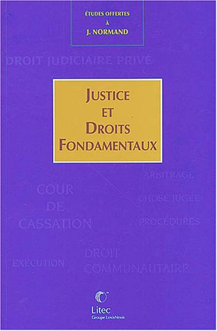 Justice et droits fondamentaux