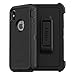 OtterBox Defender Series Screenless Edition Case & Holster for iPhone X/Xs (Renewed) - Black