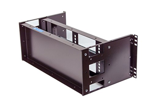 Rackmount Din Rail and Blank Double Panel 4U