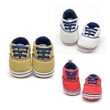 DZT1968® Unisex Baby Canvas Soft Sole Casual Sports Shoes Prewalker Sneaker