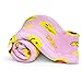 Pink Throw Blanket, Adorable Soft Large Fluffy Lightweight Blanket for Girls and Boys, Toddlers Kids Teens and Young Adults (50in x 60in)