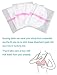 Smallshow Disposable Nursing Pads Thin Stay Dry Breast Pads,100 Count
