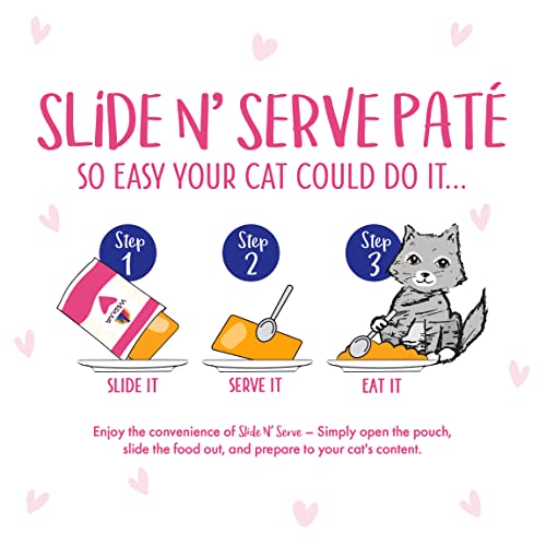 WERUVA B.F.F. PLAY – BEST FELINE FRIEND PATÉ LOVERS, AW YEAH!, PATÉ PARTAY! VARIETY PACK, 3OZ POUCH (PACK OF 12)
