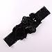 Ever Fairy Chiffon Lace Flower Baby Girls Turban Headband Head Wrap With Pearl