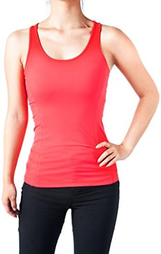 WW SPORTOWN Women's Yoga Fitness Racerback Sleeveless Tank Top Running Shirt Vest