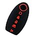Coolbestda Black Rubber 5 Buttons Silicone Key Fob Skin Jacket Cover Case Keyless Entry Remote Protector Holder for 2017 2018 2019 2020 2021 Nissan Rogue Maxima Altima Sedan Pathfinder KR5S180144014