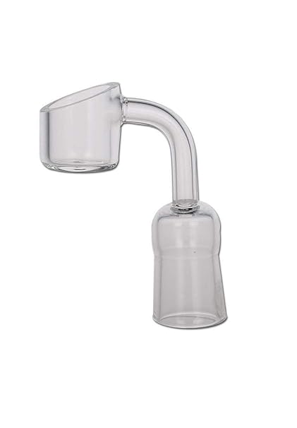 bong-discount Öl-Bong-Zubehör für OiL-Rig: Öl-Kopf, Banger zum Verdampfen von Öl, Steckkopf | 80 x 19 mm, NS 19F (female 18,8