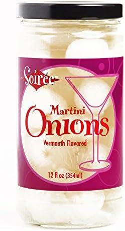 Soiree Martini Onions 12 oz each (4 Items Per Order, not per case)