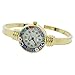 Glass Of Venice Murano Glass Millefiori Bangle Watch - Gold