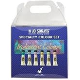 Jo Sonja Acrylics Iridescent Set 6x20ml Tubes