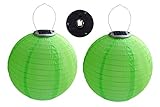 2PCS/lot 12inch 12" multicolor Solar powered 1W