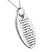Rush Industries What Cancer Cannot Do Oval Shaped Pendant Necklace - Stainless Steel Necklace - Recovery Gifts