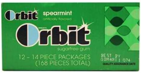 Orbit Gum Spearmint 12/14Pcs by Orbit