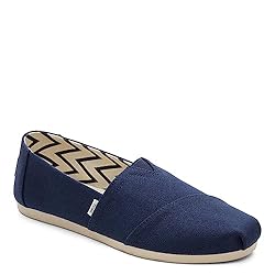 TOMS Women's Alpargata Recycled Cotton Canvas Slip