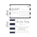 50 Navy RSVP Cards, RSVP Postcards No Envelopes Needed, Response Card, Blank RSVP Reply, RSVP for Wedding, Rehearsal Dinner, Baby Shower, Bridal, Birthday, Engagement, Bachelorette Party Invitations