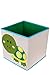 Clever Creations Cute Turtle Collapsible Storage Organizer Folding Storage Cube for Bedroom & Living Room | Perfect Size Storage Cube for Books, Clothes, Electronics, or Gadgets