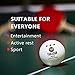 Yan&Dan - Ping Pong Paddle Set | 4 Table Tennis Rackets | 8 Professional Balls with Portable Case | Excellent Grip, Speed and Spin | Soft Rubber Material | Recreational Bundled Set | Indoor & Outdoor