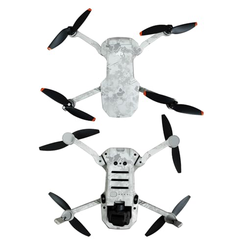 Glossy Glitter Skin Compatible with DJI Mini 4K - Viper Snow - Premium 3M Vinyl…