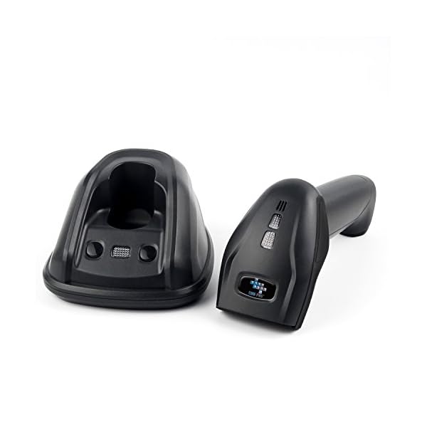 EOM-POS Cordless Wireless Barcode and UPC Code Scanner/Reader with