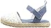 OshKosh B'Gosh Girls' Georgette Closed Toe Espadrille Sandal Mary Jane Flat, Creme, 8 M US Toddler