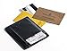 Tocco Toscano Men’s Black Two-Sided Leather Card Holder Wallet, RFID Blocking