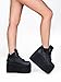 Y.R.U. Shoes YRU QOZMO Lace Up High Flatform Platform Sneaker