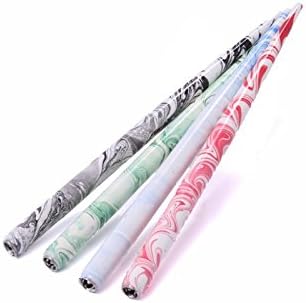 Standardgraph Pen Holder, Set of 4 marbled pen holders, red, blue, green, black