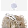 Bath Loofahs Sponge Shower Pouf Body Scrubber Ball 4 Pack Colors Exfoliate with Lathering Cleanse & Beauty Bathing…