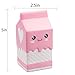 WATINC 2pcs Jumbo Food Squeeze, Slow Rising Cat Cup and Milk Squeeze Toys for Lovely Kids Party Favors, Birthday Gifts, Kawaii Cream Scented Stress Relief Kids Toys