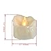 Flameless Candles - Fickering Realistic Led Tea Lights With Timer - 6Hrs on and 18 Hrs off,Wax Dripped,Battery Operated Votive Candle,Long Battery Life,200+ Hours,Batteries Included[12 Pack]