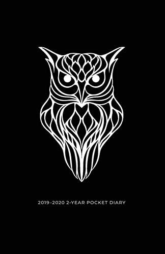2019-2020 2-Year Pocket Diary: Owl Pocket Planner 2019-2020 Month to View (UK Edition) (Agendas, Personal Organisers, Monthly Calendar Planners and Appointment Books)