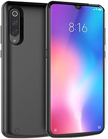 Case compatible with Xiaomi Mi 9 5000mAh Battery Battery Case- Backcase Protective Portable Rechargeable Charging Case for Case compatible with Xiaomi Mi 9 5000mAh Battery Bank Power Pack